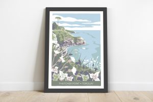 illustration of Thatcher Point in Torquay