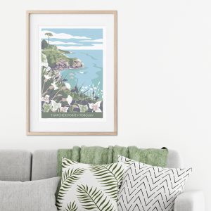 illustration of Thatcher Point in Torquay